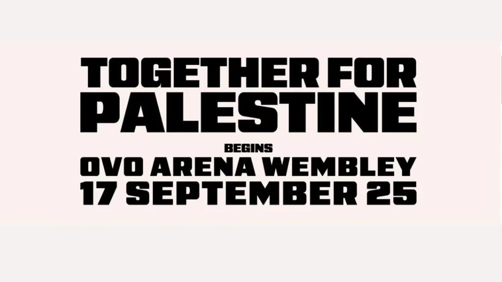 'Together For Palestine', famosos apoyan concierto benéfico para Gaza