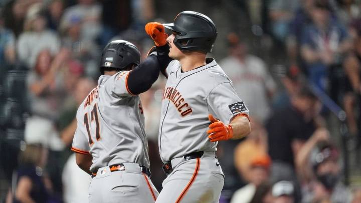 Chapman homers twice after appealing suspension to help the Giants beat the Rockies