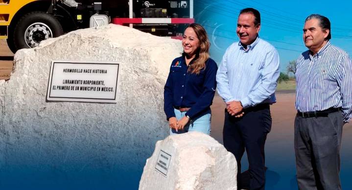 Arranca ‘Toño’ Astiazarán construcción de nuevo libramiento al poniente de Hermosillo; desviará vehículos de carga pesada fuera de la ciudad