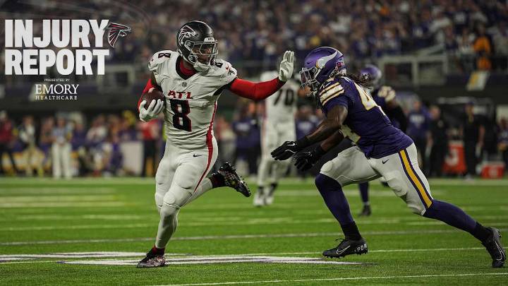 Falcons injury report: Kyle Pitts limited as prep for Panthers continues