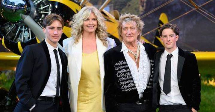 Penny Lancaster says 'finally' as she hints at tough time with husband Rod's family