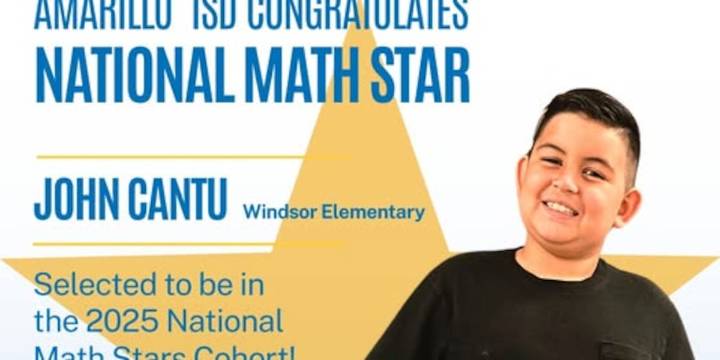 Windsor Elementary student receives national recognition for math abilities