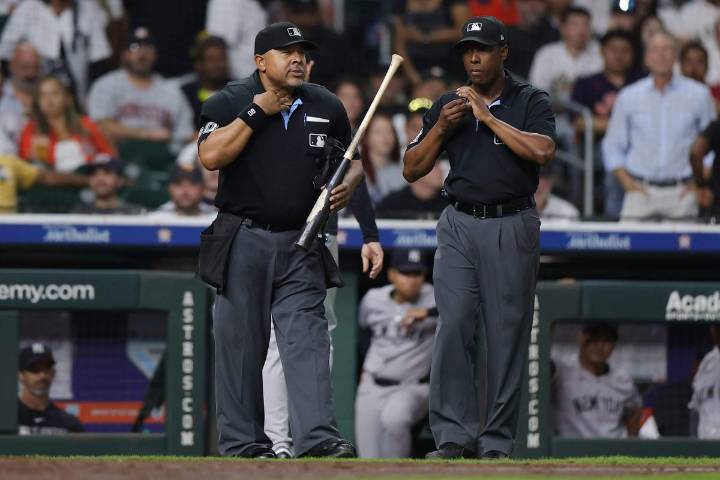 MLB rules Astros’ Taylor Trammell’s confiscated bat was illegal: Source