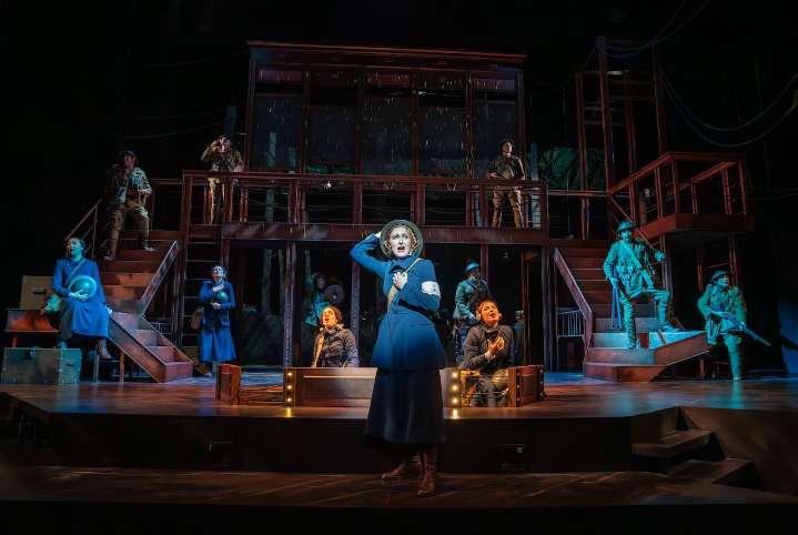 Granddaughter of real life ‘Hello Girl’ helps Syracuse Stage bring WWI uniforms to life