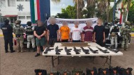 Capturan a ‘El LV’ junto a siete hombres en operativo en Culiacán