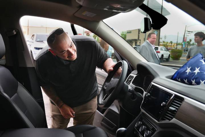 Freedom Alliance awards Las Vegas Navy veteran new car