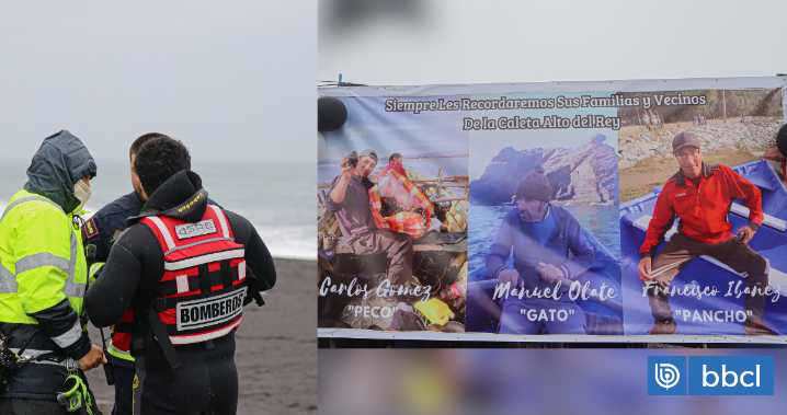 Cuerpo hallado en playa de Arauco en agosto es de unos de los 3 pescadores desaparecidos en San Pedro