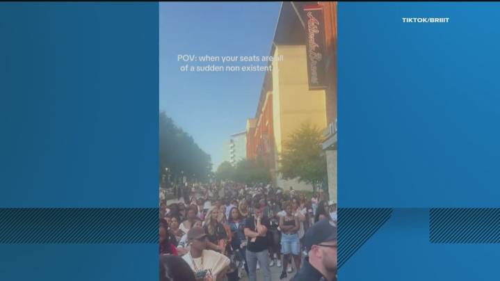 People say they were denied entry to Chris Brown concert in Atlanta after sections were deleted last minute