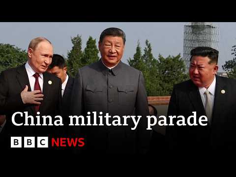 China unveils new weapons in massive parade attended by Vladimir Putin and Kim Jong Un