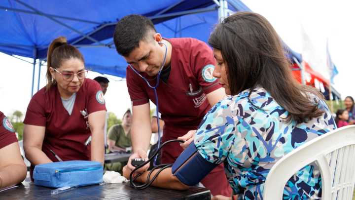 El Gobierno provincial brindó un total de 3.723 prestaciones de salud en los barrios Villa del Carmen y Puente San Hilario