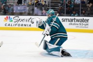 Sharks’ Askarov kept busy by Golden Knights in his first preseason game