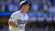 Dodgers’ Will Smith playoff return date ‘up in the air’ with hairline fracture