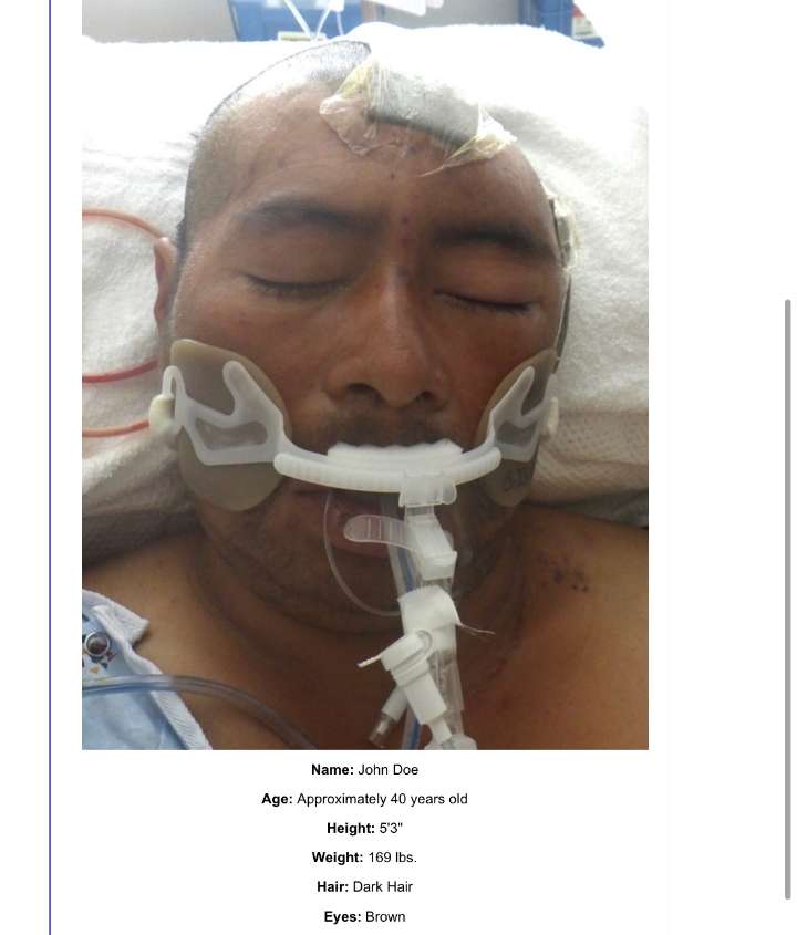 Hospital Needs Help Identifying John Doe Found Near DTLA