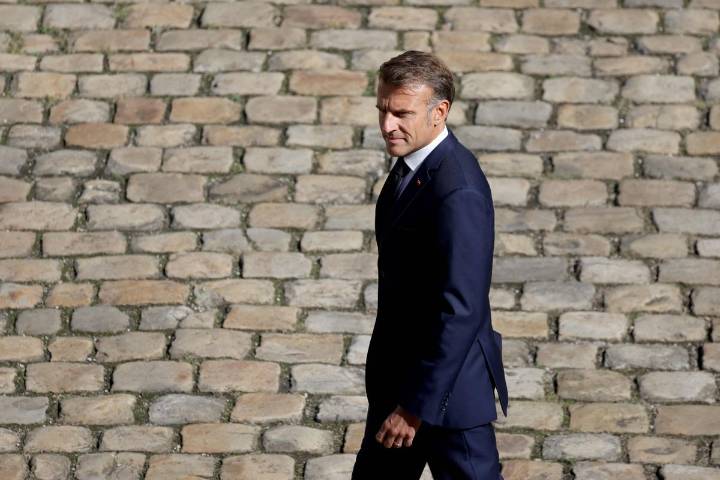 Informa Sheinbaum cancelación de visita a México de Macron