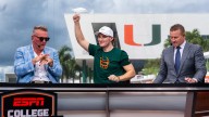 Tkachuk represents Panthers on ESPN's 'College GameDay' broadcast in Miami 