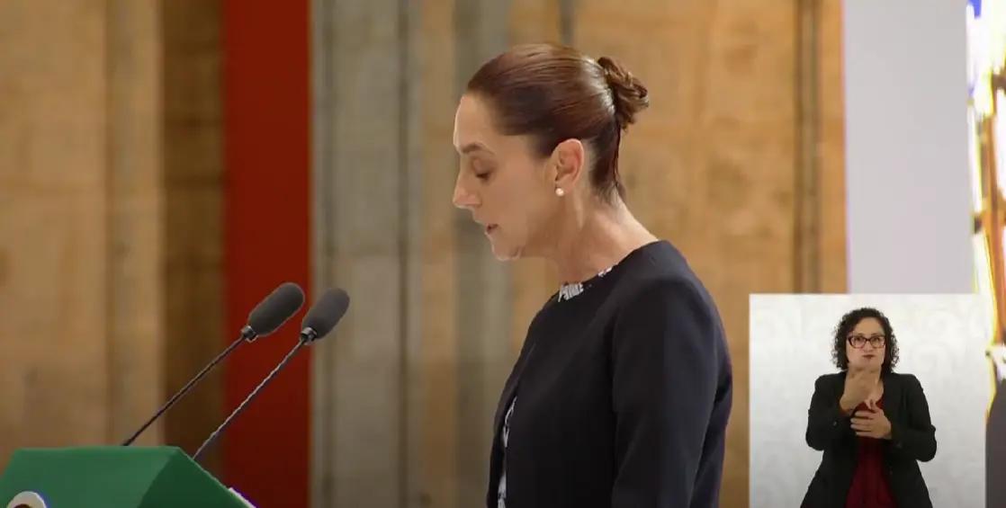 Sheinbaum presume reformas de la 4T en su Primer Informe