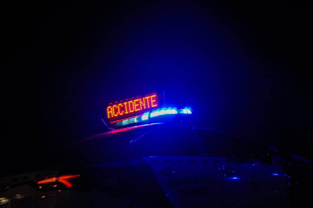 Herido al volcar en Garcihernández