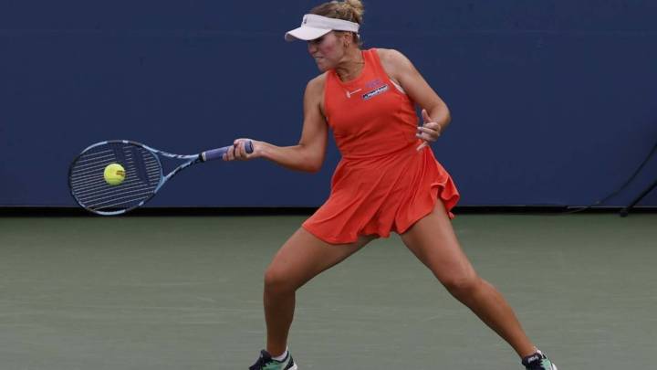 Sofia Kenin rallies to win first-round match at Korea Open