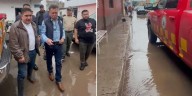 Pablo Lemus recorre colonias de Tototlán afectadas por inundaciones