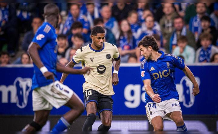 Barcelona sigue en racha: triunfo 3-1 ante Real Oviedo para meterle presión al líder Real Madrid