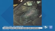Objects thrown at cars on I-44 in south St. Louis