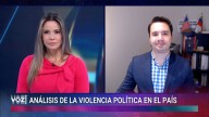 El analista político Andrés Guilarte explicó que los principales problemas detrás de la violencia política son “la retórica” y la “salud mental”