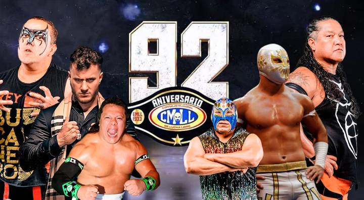 CMLL Aniversario 92 Aniversario, VER EN VIVO, transmisión gratis, Cartelera, horario y canal 19 septiembre
