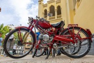 Las motos Guzzi vuelven a brillar en la Feria de Albacete: «Son piezas de museo»
