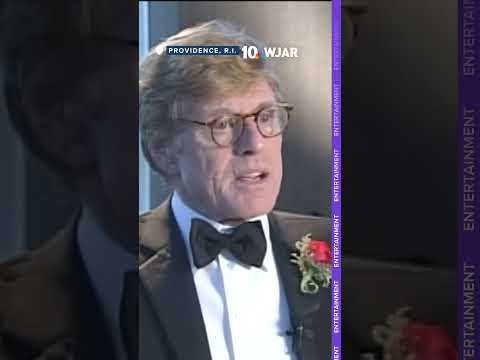 Robert Redford spoke about his Rhode Island connection