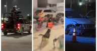 VIDEO: Militar ataca a balazos a expareja, enfrenta a policías y desata persecución en NL