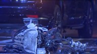 Crews respond to serious crash involving motorcycle in Boston