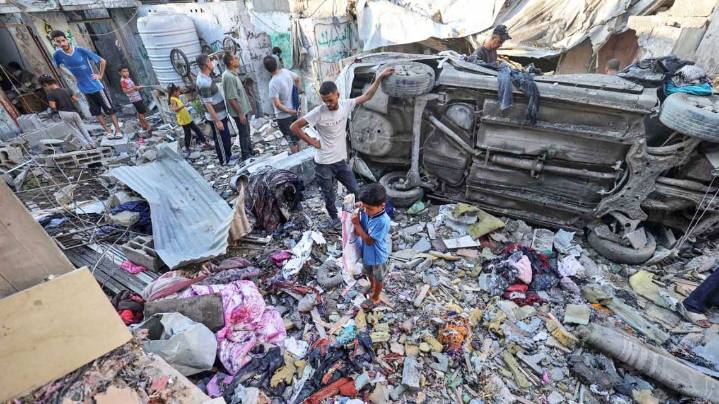 Más de 50 muertos por ataques israelíes en la Franja de Gaza
