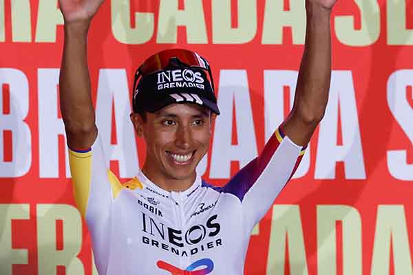 Egan Bernal liderará a Colombia en el Mundial de Ciclismo en Ruanda
