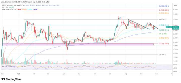 Spot XRP, Dogecoin ETF Approval Odds Hit 100%: Bloomberg Expert