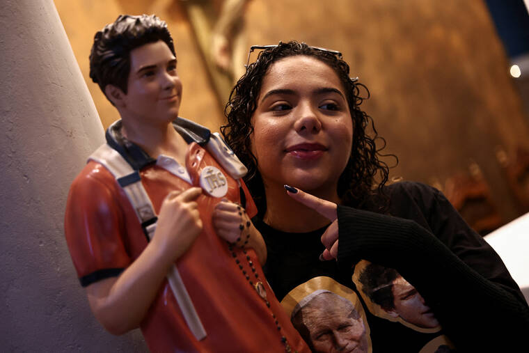 Pope Leo XIV names first millennial saint, Carlo Acutis