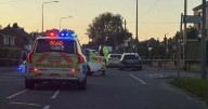 Road taped off and air ambulance called following reports of 'serious' crash