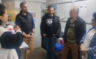 Peralta y Tracanna se solidarizaron con trabajadores de la UNPSJB