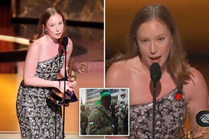 ‘Hacks’ star Hannah Einbinder slammed for crude Emmys speech: ‘F