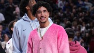 76ers' Jared McCain addresses viral bench press in classic jersey reveal