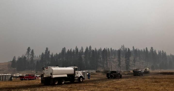 Firefighters continue work on wildfires burning near Colville Reservation