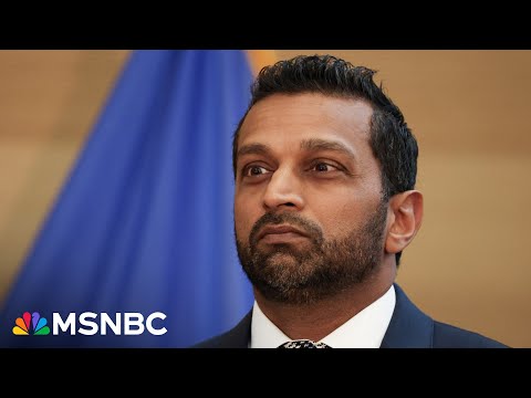 'Not a serious person': Fmr. FBI official SLAMS Kash Patel's leadership