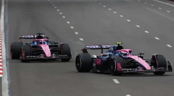 Colapinto, último en Bakú tras el choque de Albon: Verstappen ganó y Piastri abandonó