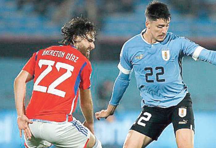 Uruguay clasificada, Chile sin rumbo