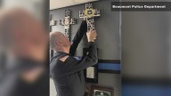 Beaumont Art League artist completes memorial wall for fallen Officer Sheena Yarbrough