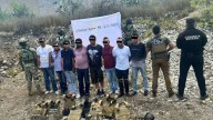 Detienen a ocho presuntos integrantes de grupo delictivo en Tamaulipas; aseguraron armas y vehículos