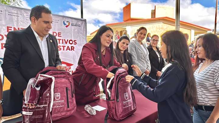 Con más de 184 mdp, arranca en Zacatecas “Apoyos Educativos para el Bienestar”