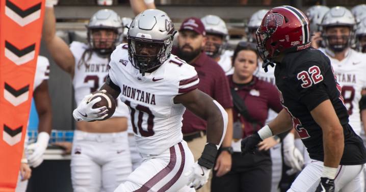 Eli Gillman runs wild as No. 6 Montana pulls away from Central Washington