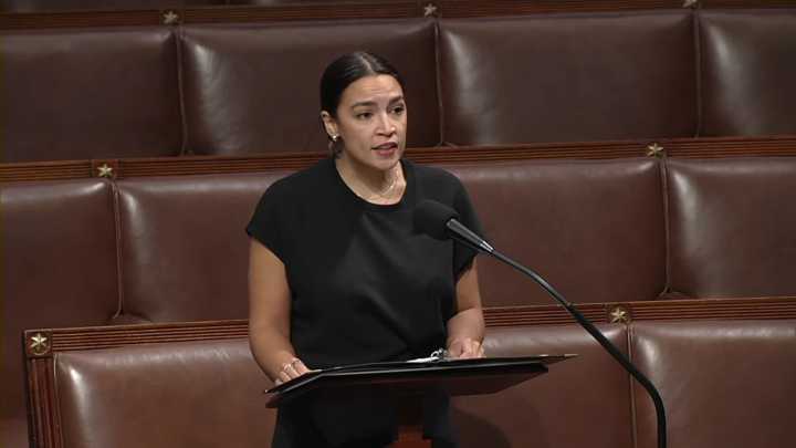 'We should be clear who Charlie Kirk was!' AOC slams right-wing influencer on House floor