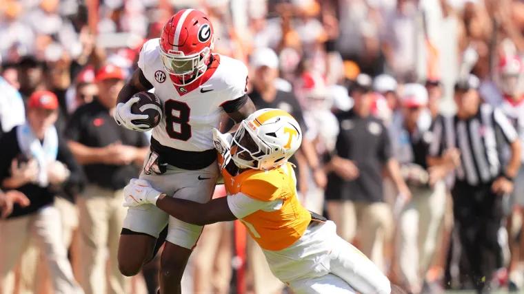 College football rankings: Updated NCAA Top 25 polls after Georgia's Week 3 win & losses by Clemson, Notre Dame