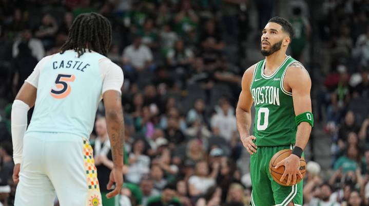 Celtics’ Jayson Tatum promises to make return from Achilles injury at home